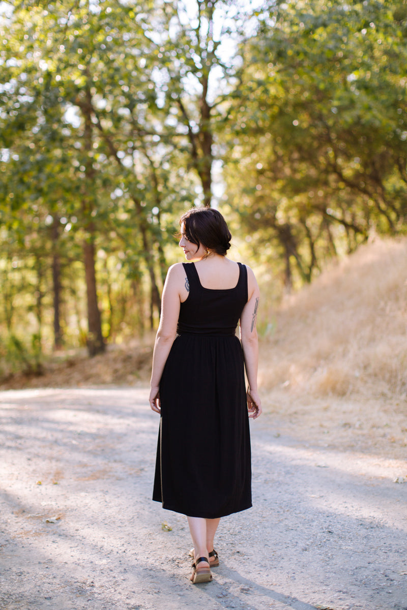 Josephine Dress in Black