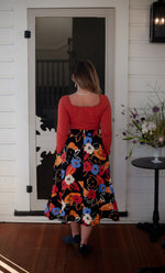 Trices Skirt in Abstract Floral