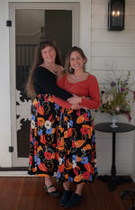 Trices Skirt in Abstract Floral