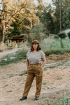 Perfect Pant in Brown Checker