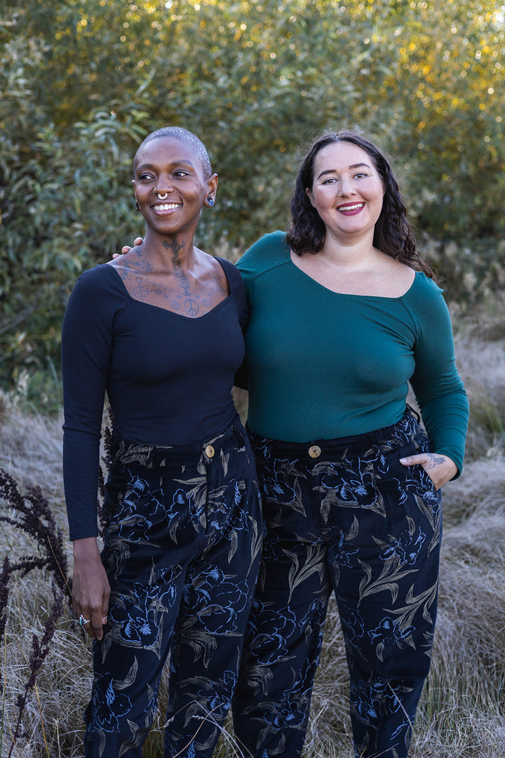 High Waisted Women Pants Oakland Field Day