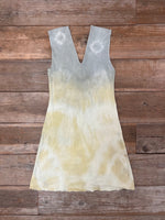 Field Day Dress 3 (XL/2X) #4 Botanically Dyed Slinky Dresses with Marigold and Shiso