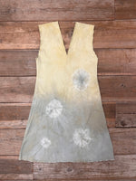 Field Day Dress 4 (3X/4X) #5 Botanically Dyed Slinky Dresses with Marigold and Shiso