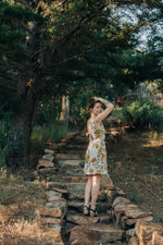 Field Day Dress Archie Dress in Oat Marigold Linen