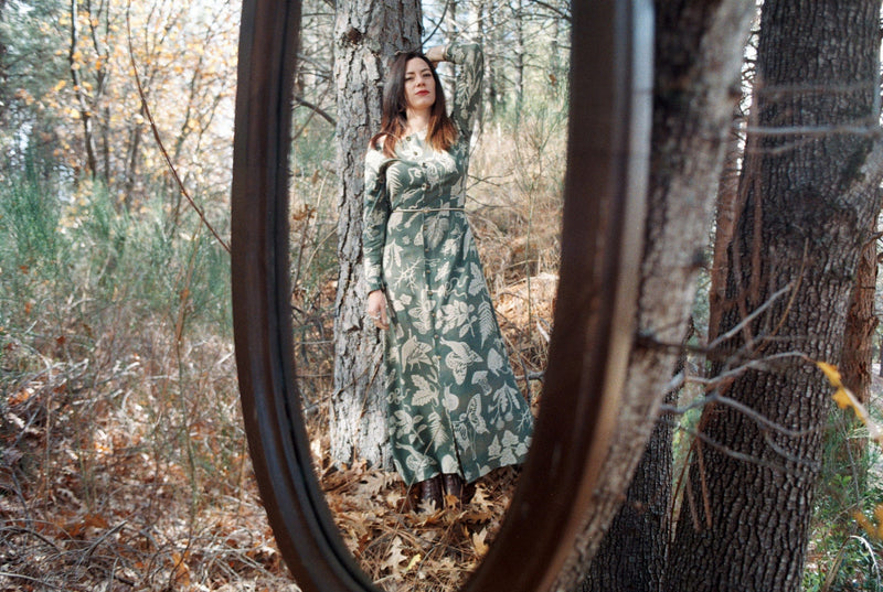 Field Day Dress Bhodie Dress in Emerald Woodland Wonder