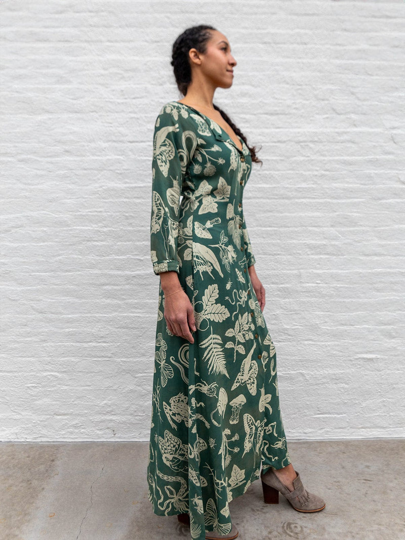 Field Day Dress Bhodie Dress in Emerald Woodland Wonder