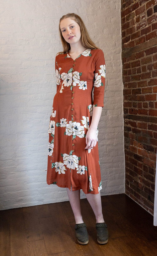 Field Day Dress Fiona Dress in Sienna Magnolia