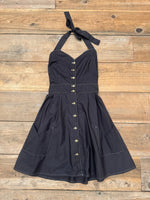 field day Dress Small / Black Bedding Dress one of a kind in Small