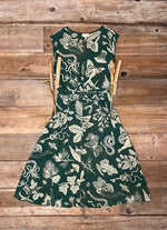 Field Day Dress Xena Dress in Emerald Woodland Wonder