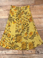 Field Day Skirt Bae Skirt in Mustard Marigold Linen