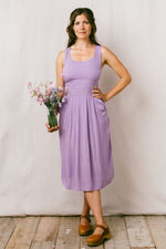 Field Day Dress Brigid Jumper in Lilac Challis