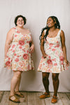 Field Day Dress Delana Dress in Peach Floral