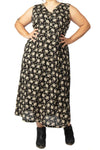 Field Day Dress Ever Dress in Black Rose Crepe