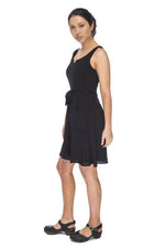 field day Dress Wrap Dress in Black