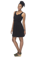 field day Dress Wrap Dress in Black