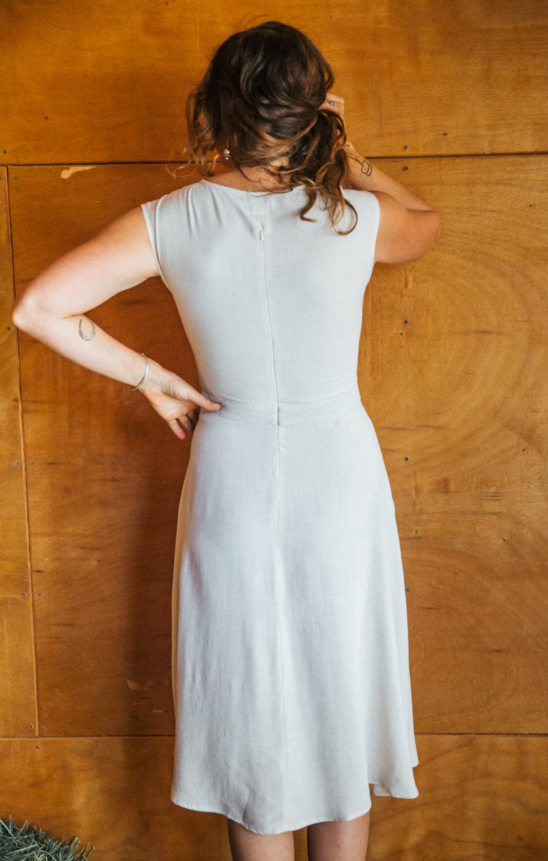 Field Day Dress Xena Dress in Oat Linen