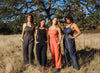 Field Day Jumpsuit Yolked Juniper Jumpsuit in Black Brushed Cotton