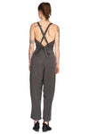 Field Day Jumpsuit Yolked Juniper Jumpsuit in Olive Tencel