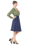 field day Skirt Atheno Skirt in Midnight Corduroy