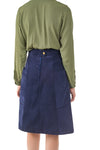 field day Skirt Atheno Skirt in Midnight Corduroy