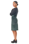 Field Day Skirt Atheno Skirt in Spruce Velvet