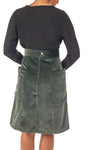 Field Day Skirt Atheno Skirt in Spruce Velvet