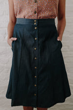 Field Day Skirt Bae Skirt in Denim Tencel