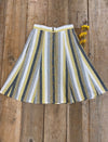 Field Day Skirt Bae Skirt in Linen Stripe