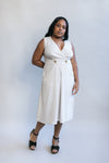 Field Day SS20 Winona Dress in Oat Linen