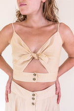 Field Day Top Dee Dee Top in Yellow Stripe