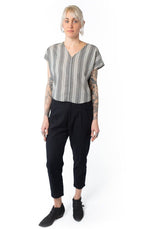 Field Day Top Dolman Top in Cotton Stripe