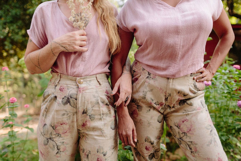 Field Day Top Dolman Top in Tea Rose